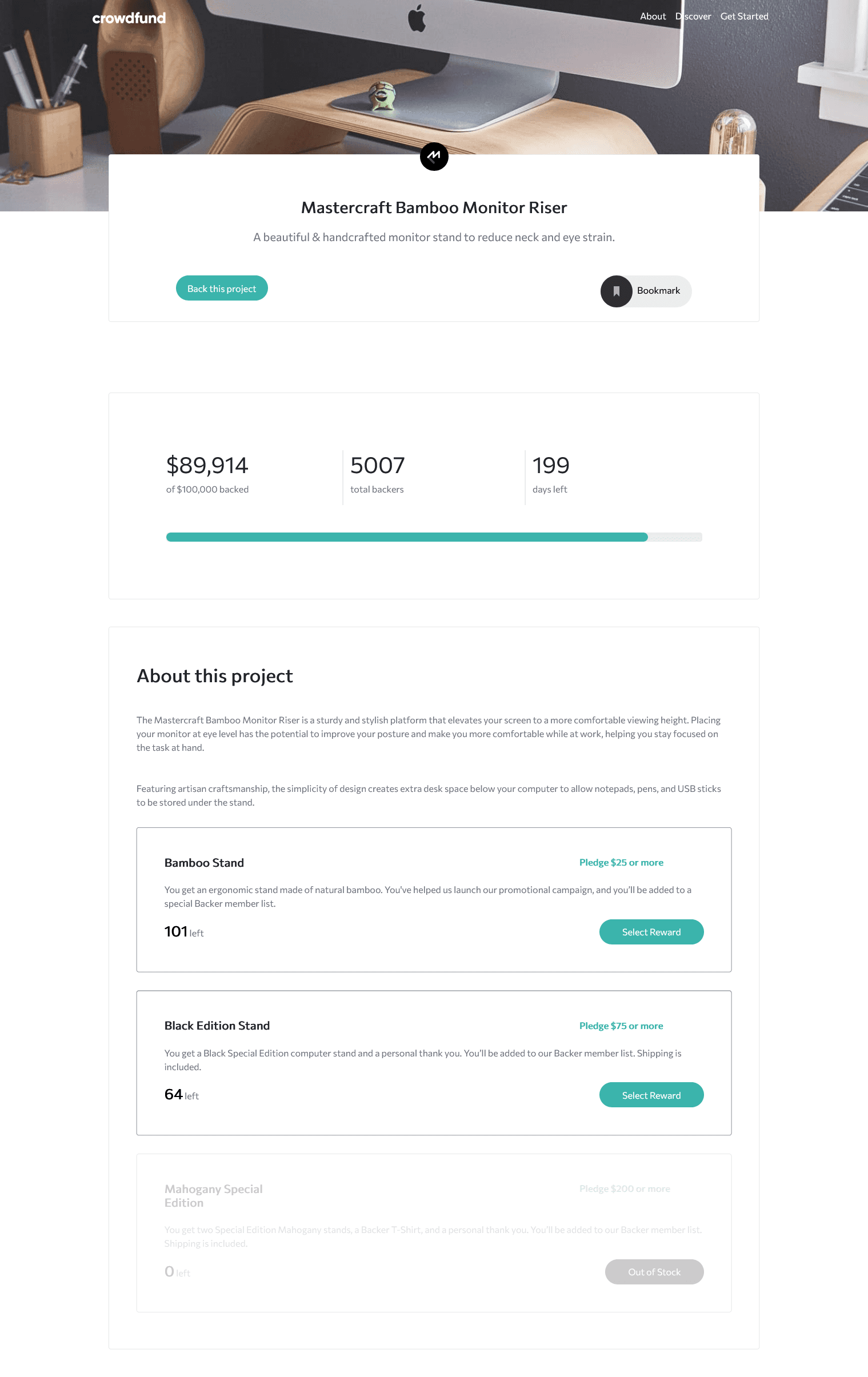 CrownFunding Project